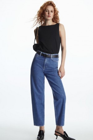 Jeans COS Arch - Tapered Mujer Azules | 67923UTWY