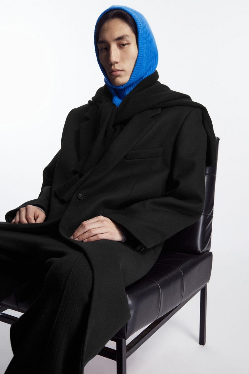 Balaclava COS Cashmere Hombre Azules | 19730OZYQ