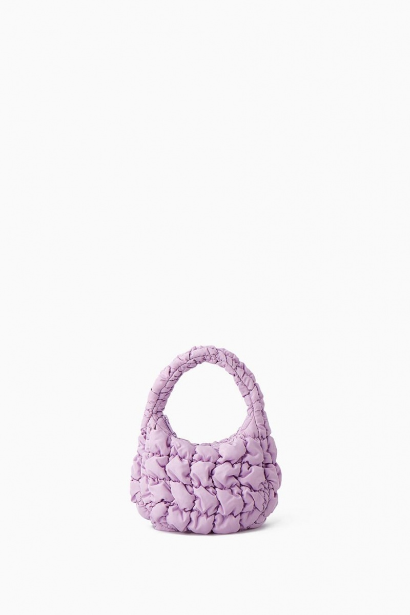 Bolso COS Acolchado Micro Mujer Morados | 15784IHCS