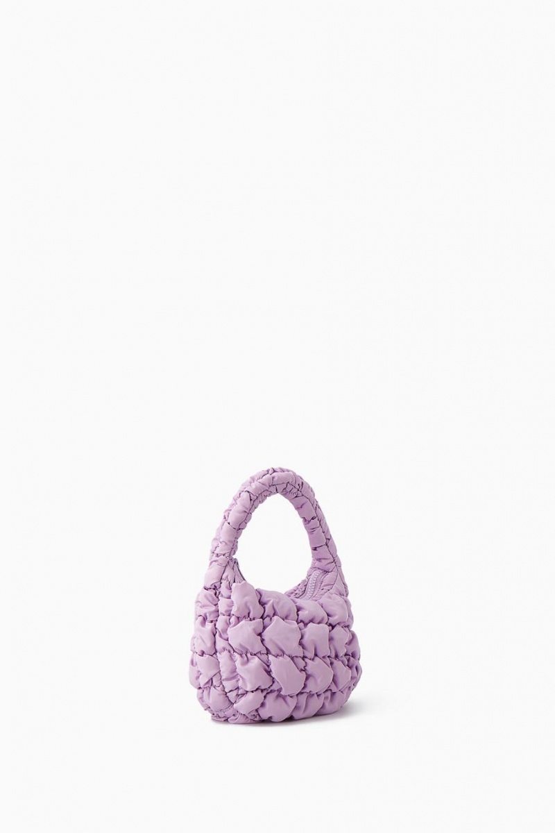 Bolso COS Acolchado Micro Mujer Morados | 15784IHCS