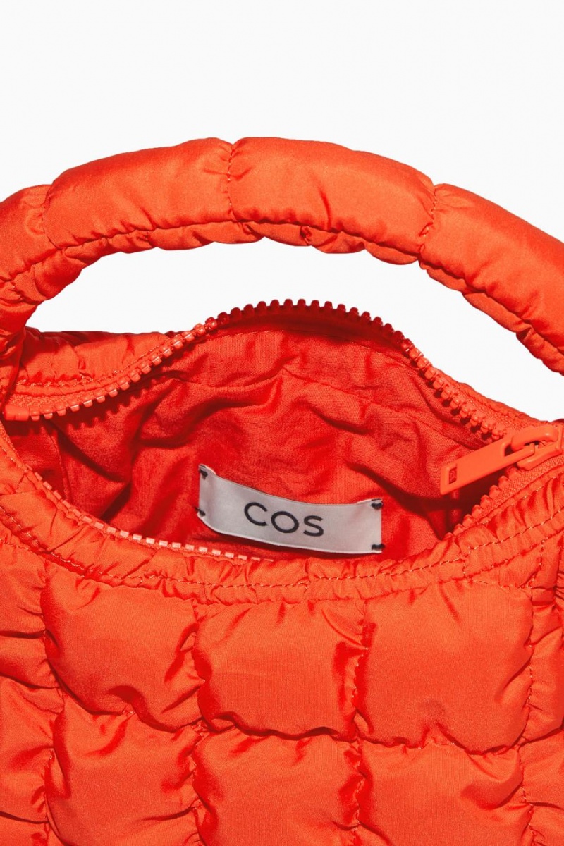 Bolso COS Acolchado Micro Mujer Naranjas | 34651LUPR