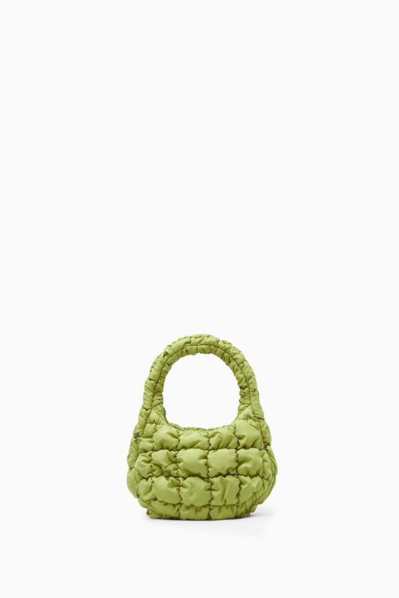 Bolso COS Acolchado Micro Mujer Verdes | 98751ZNUW