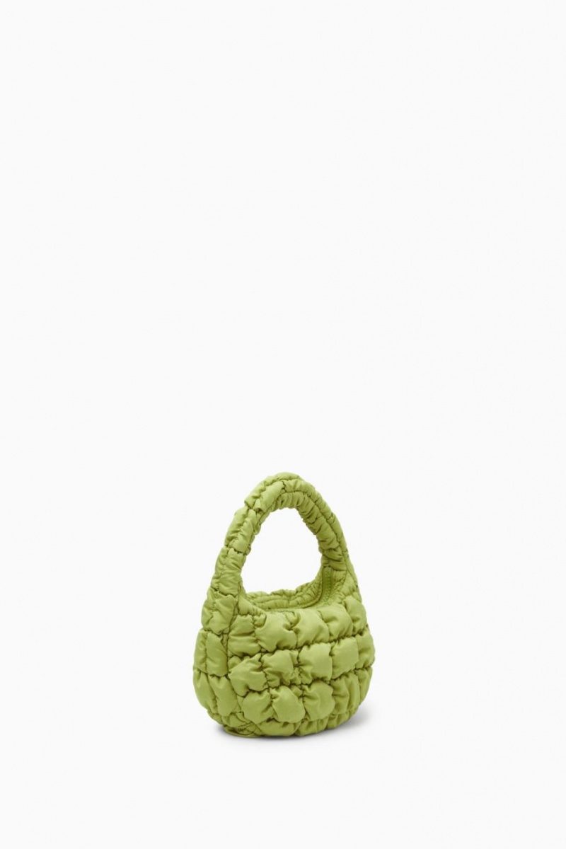 Bolso COS Acolchado Micro Mujer Verdes | 98751ZNUW