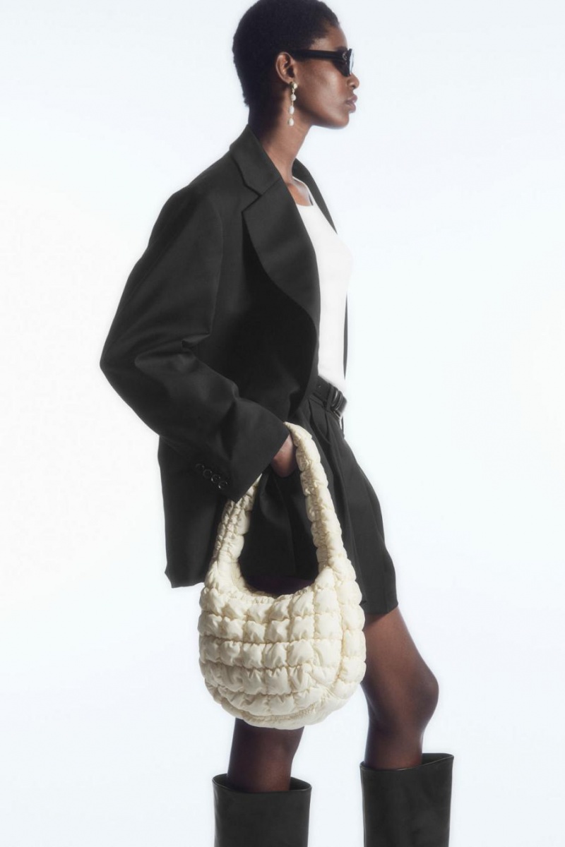 Bolso COS Acolchado Mini Mujer Grises | 05478UPAV