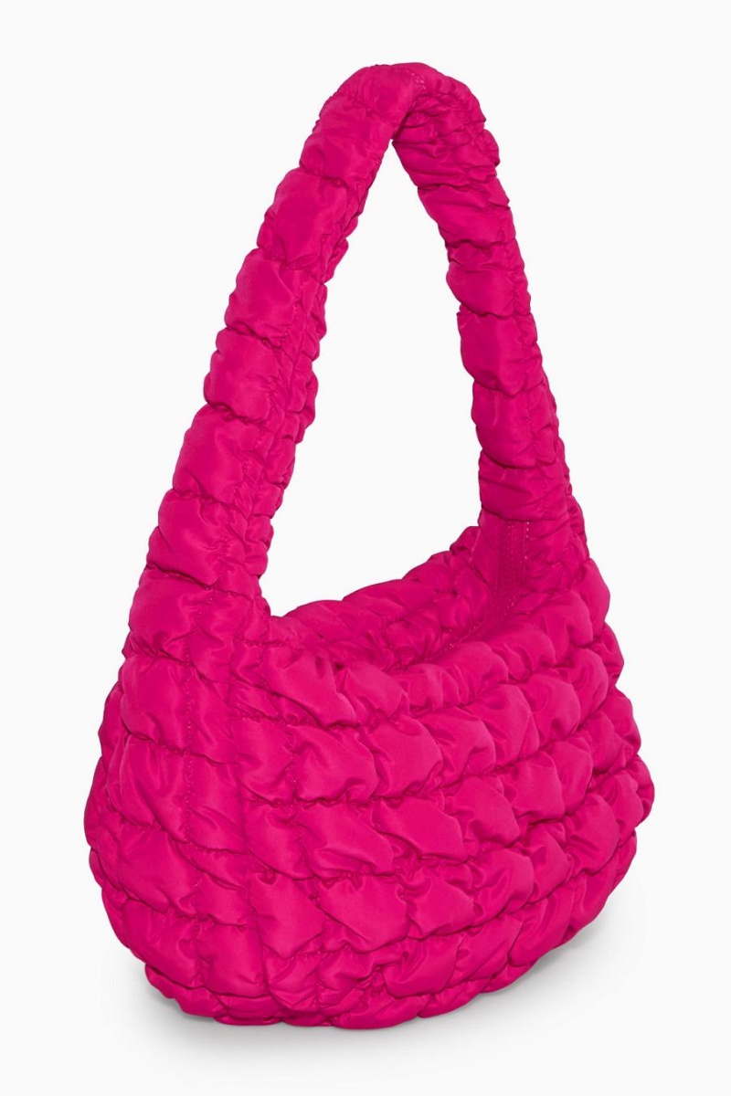 Bolso COS Acolchado Mini Mujer Rosas Claro | 69830EWSO