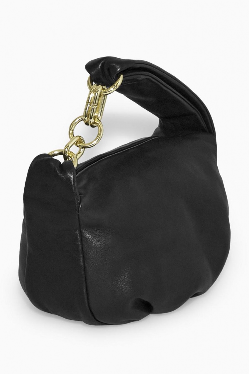 Bolso COS Micro Link - Cuero Mujer Negros | 07139KELW