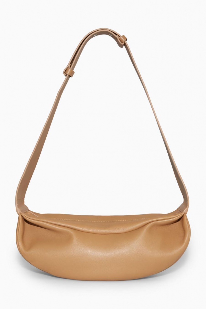 Bolso COS Swing - Cuero Mujer Beige | 96074PUDL