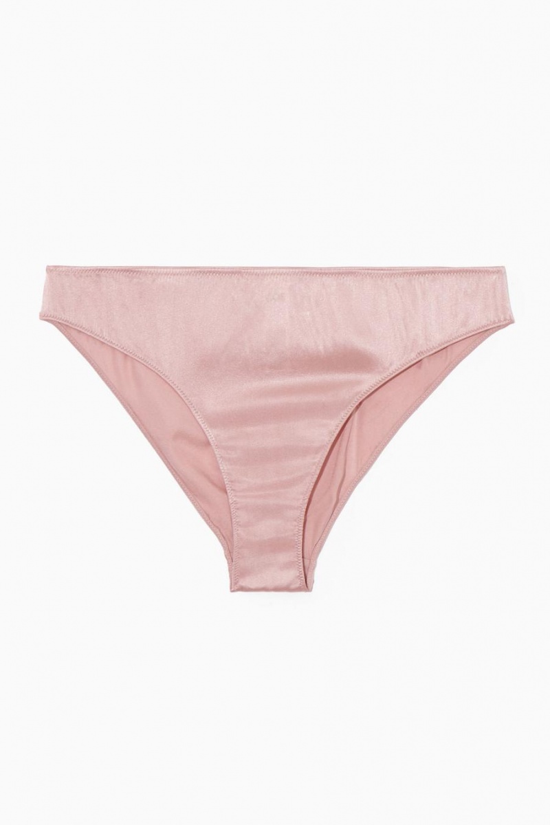 Bragas COS Silk-satin Mujer Rosas | 58470EZDJ