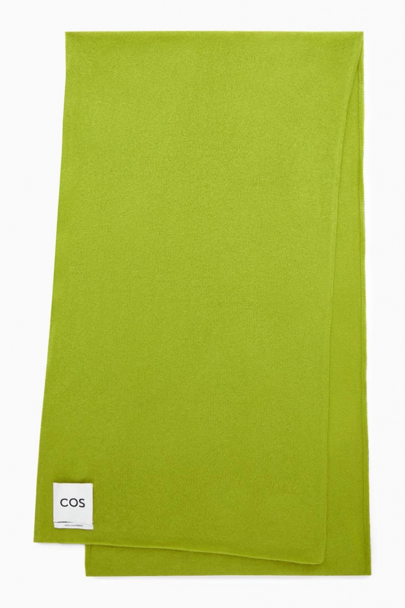 Bufanda COS Pure Cashmere Hombre Verdes | 24607KGSP