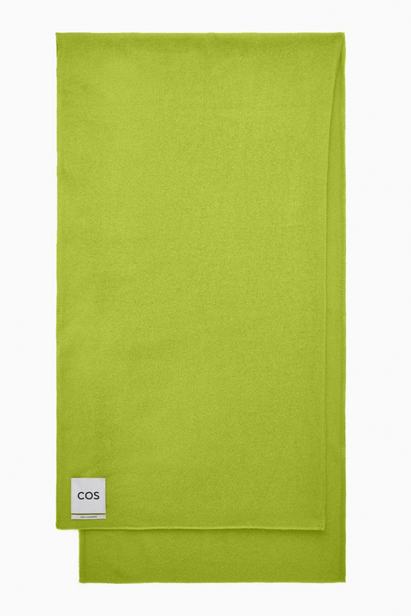 Bufanda COS Pure Cashmere Mujer Verdes | 02791YQAM