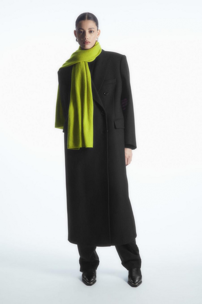 Bufanda COS Pure Cashmere Mujer Verdes | 02791YQAM