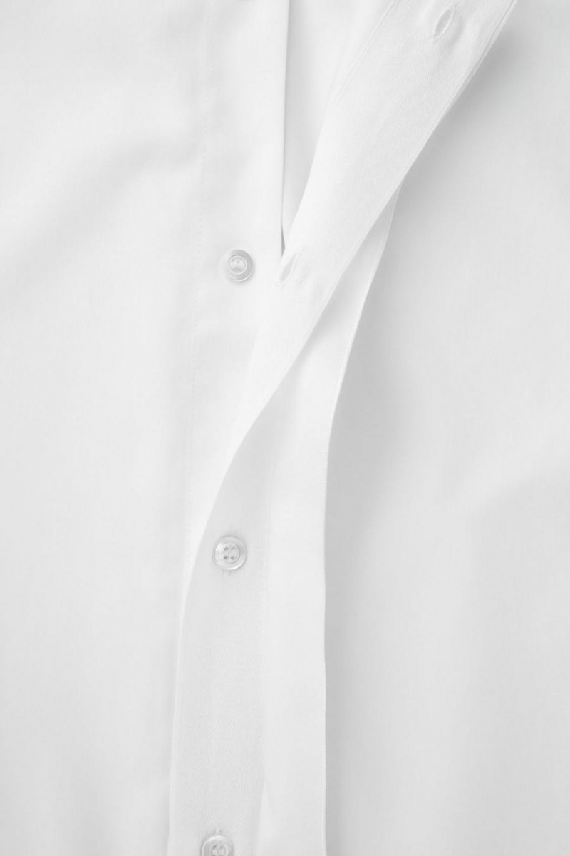 Camisa COS The Essential Tailored Hombre Blancos | 90738OUIR