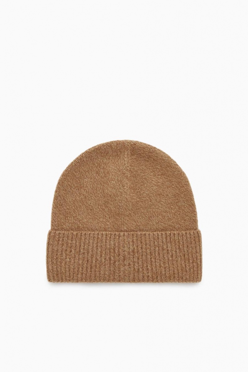 Gorro COS Pure Cashmere Hombre Beige | 95073XPLI