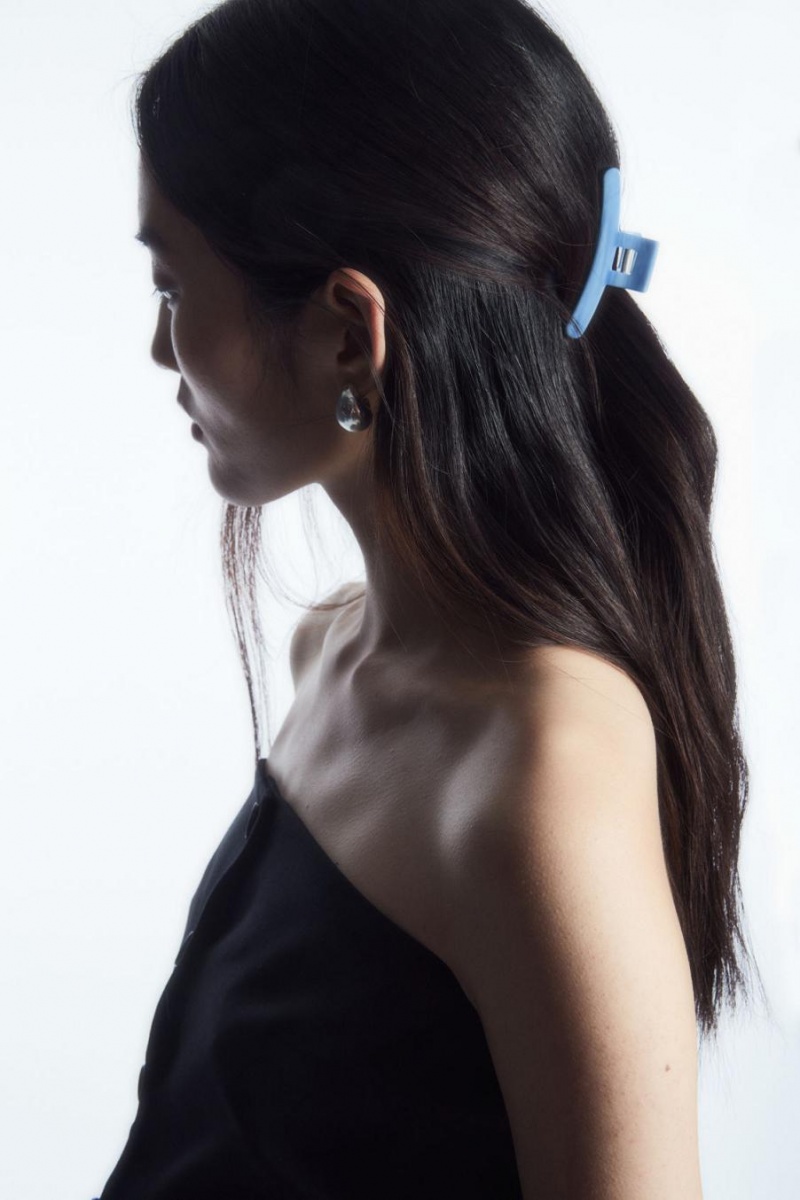 Hair Clip COS Pearl-effect Mini Mujer Azules Claro | 18527XABL