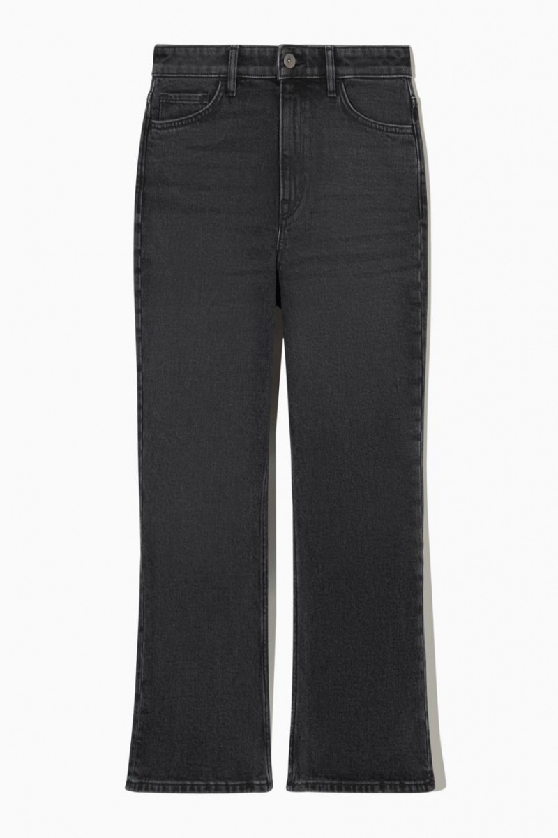 Jeans COS Kick-flare Ankle-length Mujer Negros | 93174WLXF