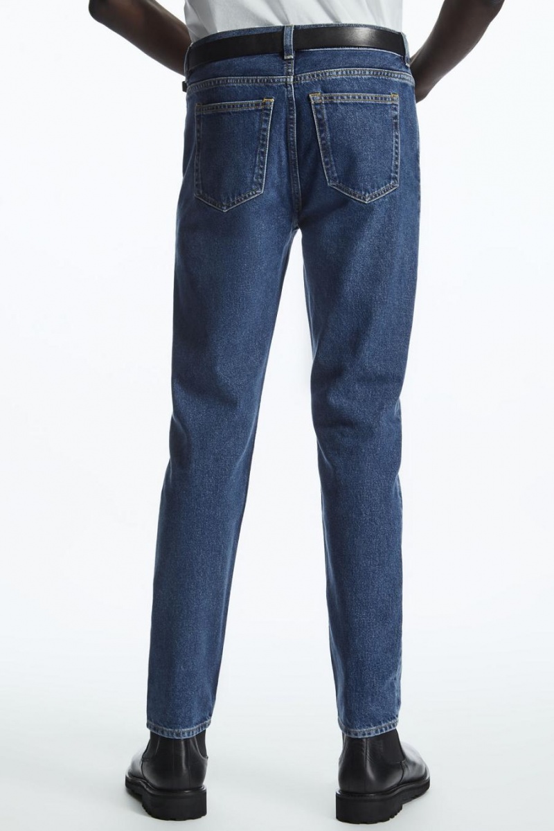 Jeans COS Pillar - Tapered Hombre Azules | 89724XMEN