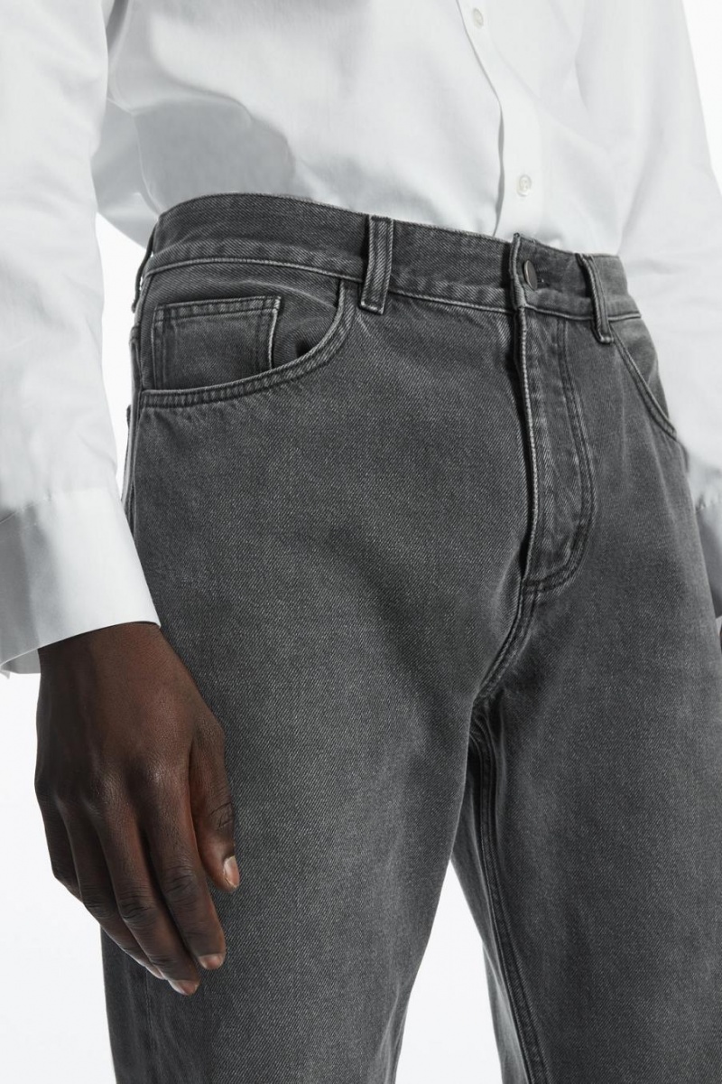 Jeans COS Pillar - Tapered Hombre Negros | 70952PQZE