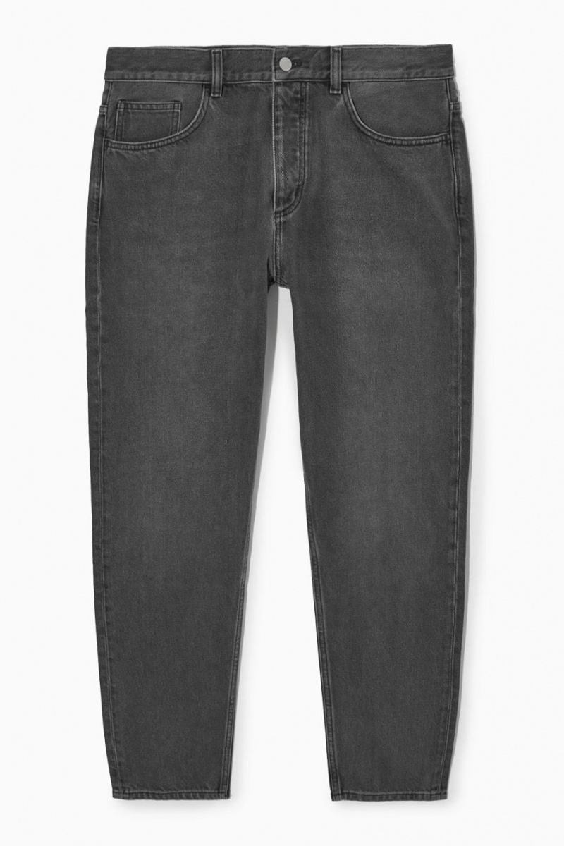 Jeans COS Pillar - Tapered Hombre Negros | 70952PQZE