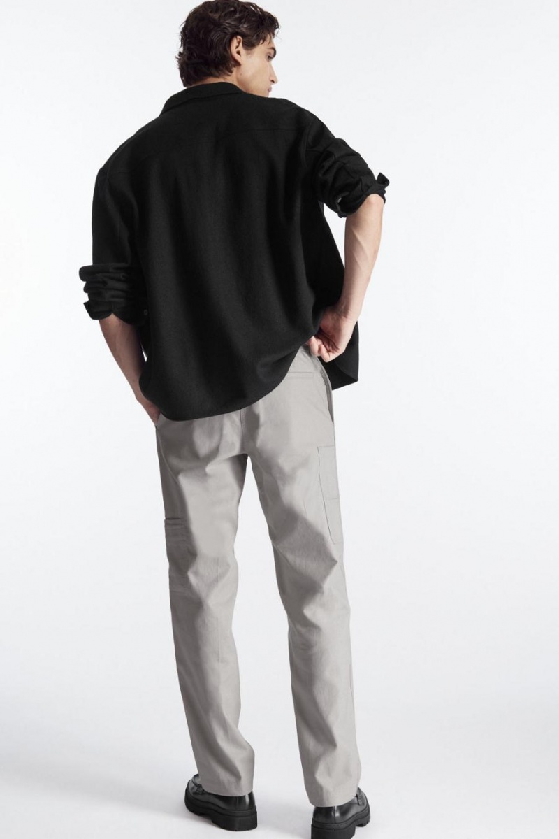 Pantalones COS Directo-leg Utility Hombre Grises | 75013XQCH