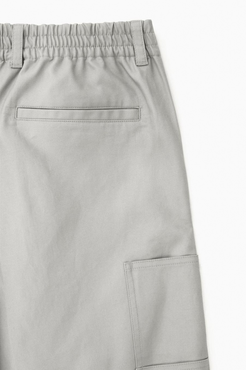 Pantalones COS Directo-leg Utility Hombre Grises | 75013XQCH