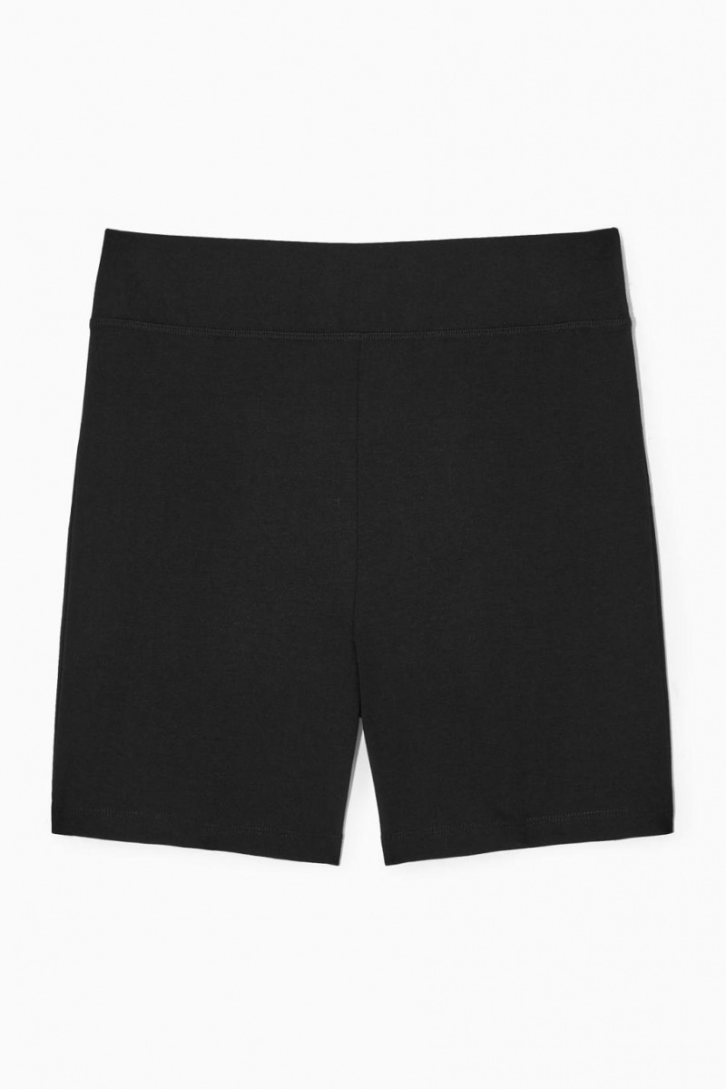 Short COS Jersey Cycling Mujer Negros | 78416UZOF