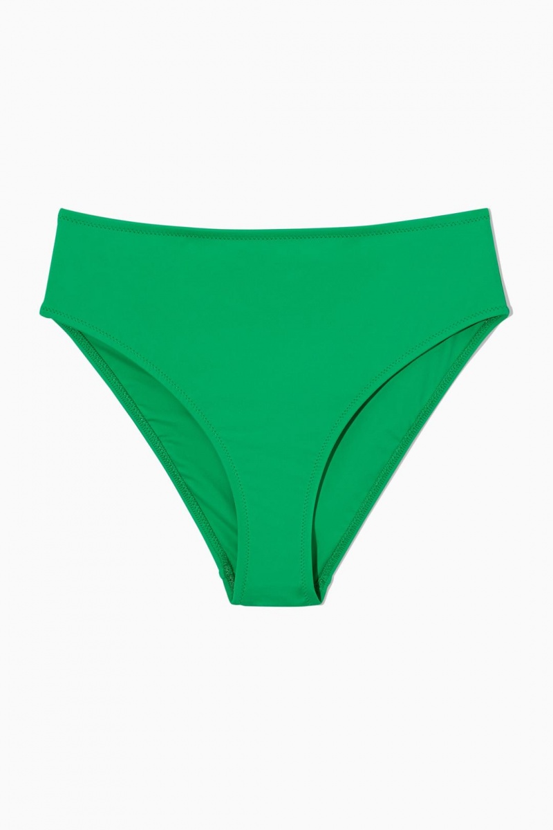 Trajes De Baño COS High-waisted Bikini Mujer Verdes Claro | 75603LVHO