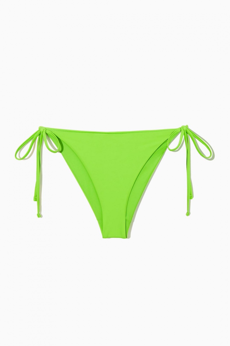 Trajes De Baño COS Tie-side Bikini Briefs Mujer Verdes Claro | 76945SIKT